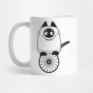 Kiki the Kitty - Unicycle Mug